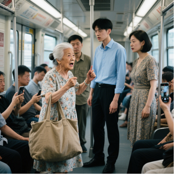 开云体育app-72岁大妈逼小伙让座被拒当场气死，家属索赔208万，判决令人欣慰